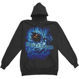 Blue Fade Hooded Sweatshirt