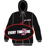 Animal Guitar Zippered Hooded Sweatshirt