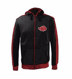 Naruto Shippuden Akatsuki Clouds Anime Track Zip Up Hoodie
