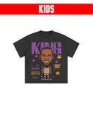 LEBRON CARTOON KIDS TEE