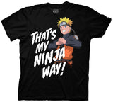 Naruto Shippuden My Ninja Anime Adult T-Shirt