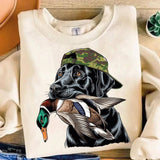 Labrador Duck Hunting Shirt - Hunting Dog Duck Hunter