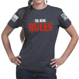 10mm Rules Ladies T-shirt Style001