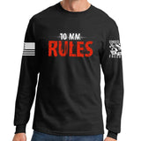 10mm Rules Long Sleeve T-shirt Style001