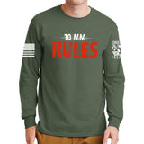 10mm Rules Long Sleeve T-shirt Style001