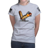 10mm Screws 45 Ladies T-shirt