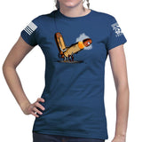 10mm Screws 45 Ladies T-shirt