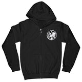 Album Cover Zippered Hooded Sweatshirt