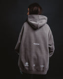 111ntuition Faded Grey Hoodie