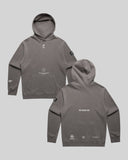 111ntuition Faded Grey Hoodie