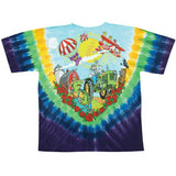 Bi-Plane Bears Tie Dye T-shirt