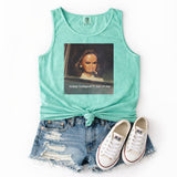 Funny Meme Graphic Tank Top Today Today'd Tf Out of Me