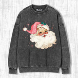 PINK SANTA RETRO CHRISTMAS T-SHIRTSÂ