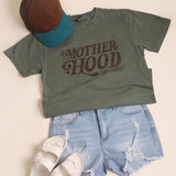 Motherhood Graphic Garment-Dyed Heavy Cotton T-Shirt Unisex T-shirt, Sweatshirt, Hoodie, Long Sleeve Tee
