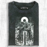 WASHED COTTON BERSERK T-SHIRT