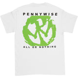 All Or Nothing White T-shirt