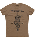 Protect 2A Est 1791 T-Shirt (O)