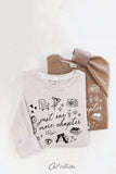 Just One More Chapter Mineral Graphic Sweatshirt