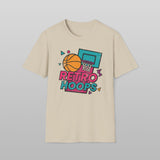 Retro Hoops Basketball T-Shirt