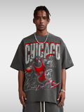 BULLS CHICAGO BASKETBALL TEE