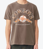 Osu Cowboys Heritage Baseball Brown Comfort Colors Tee Unisex T-shirt, Sweatshirt, Hoodie, Long Sleeve Tee