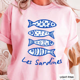 Les Sardines Coastal Women’S Graphic Tee | Gildan