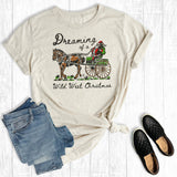 Dreaming of A Wild West Christmas Graphic Tee