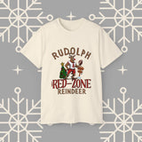Rudolph Football Christmas Tee, Holiday Xmas Gifts