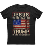 Jesus Is My Savior Trump Is My President T-Shirt (O)