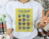 Star Hollow Coffee Cups - Gilmore Girls Inspired Sweatshirt