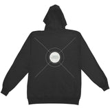 Darkness Bird Zippered Hooded Sweatshirt