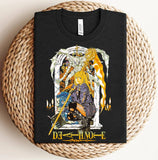 Handmade Unisex Anime Graphic Tee - Aesthetic Anime Gift