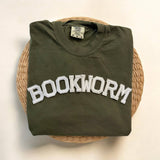 Bookworm Comfort Colors Short Sleeve Shirt, Bookstore Merch Unisex T-shirt, Sweatshirt, Hoodie, Long Sleeve Tee