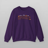 Spooky Halloween Varsity Sweatshirt
