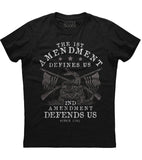 The 1st Amendment Defines Us T-Shirt (O)