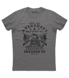 The 1st Amendment Defines Us T-Shirt (O) Style001