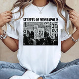 Minneapolis Streets Springsteen Ice Abolish Tee
