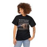 me thinking about gender equality shirt