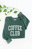 Coffee Club Mineral Graphic Sweatshirt