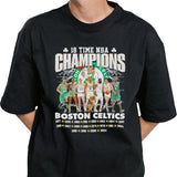 18 Time NBA Champions Boston Celtics Team Signatures shirt