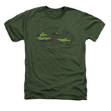 Distressed Camo Shield T-shirt