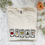 Embroidered Garden Seed Packet Cottagecore Tshirt Unisex T-shirt, Sweatshirt, Hoodie, Long Sleeve Tee