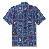 Men's Hawaiian Shirt Short Sleeve Button-down 100% Cotton White Aloha American Style