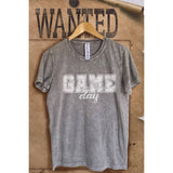 Game Day  Mineral Wash Vintage  Graphic  Tee