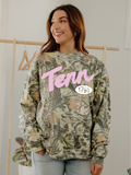 Tennessee Established Script Camo Sweatshirt