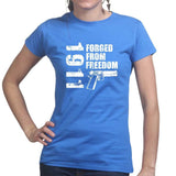 1911 Forged From Freedom Ladies T-shirt