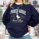 Quirky Goose Social Club Tee, Funny Goose Lover Gift