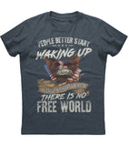 People better start waking up T-Shirt (O)