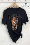 Wild and Free Tiger - Hand Drawn