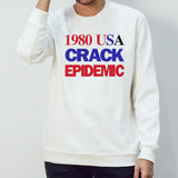 1980 USA crack epidemic shirts